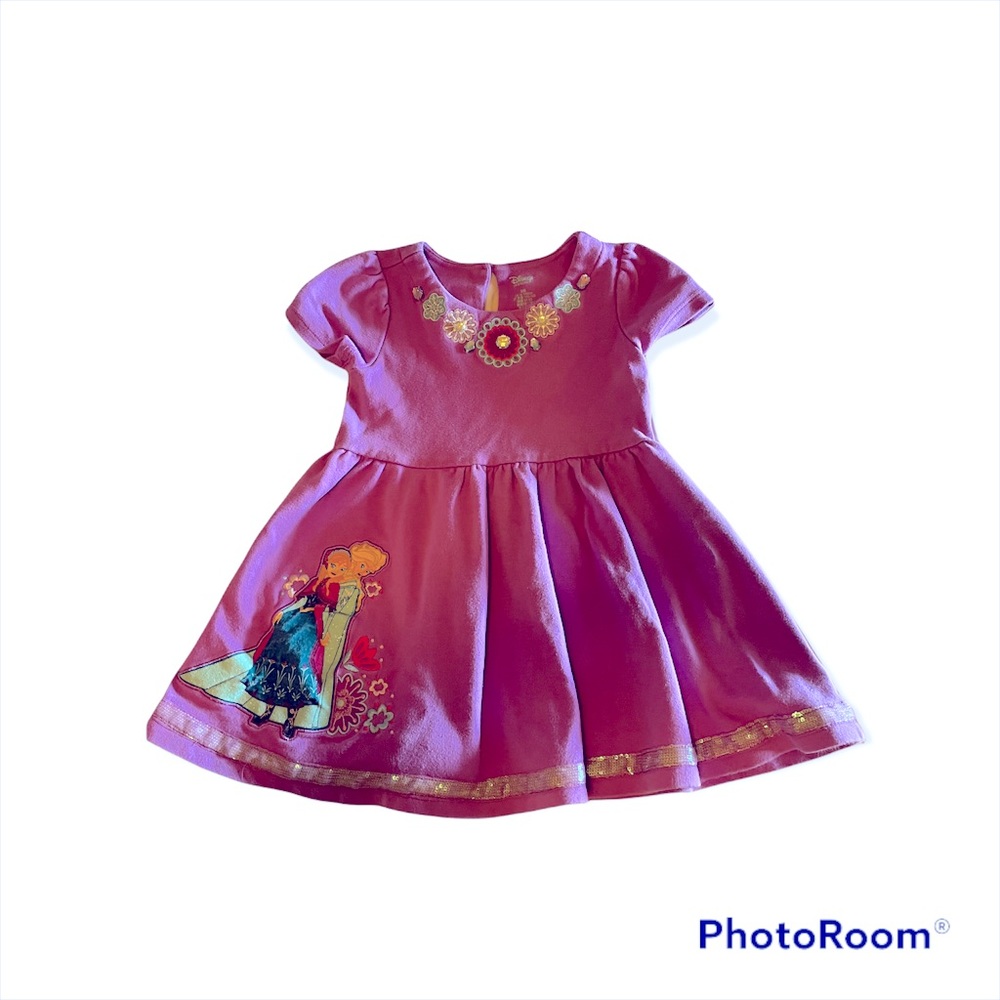 Disney Store Frozen Embellished Dress 5/6
